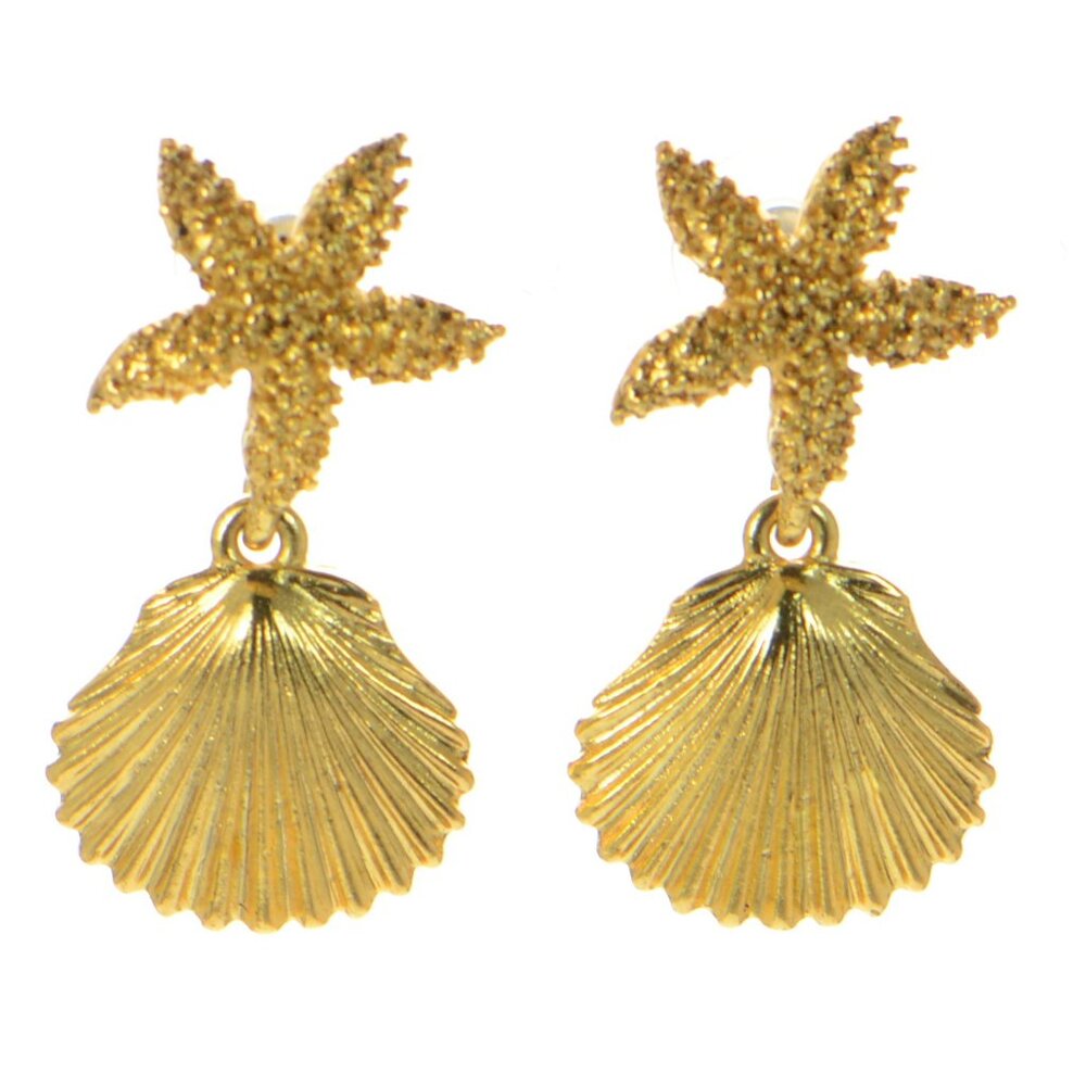 Jennifer Behr Eleni shell Earrings